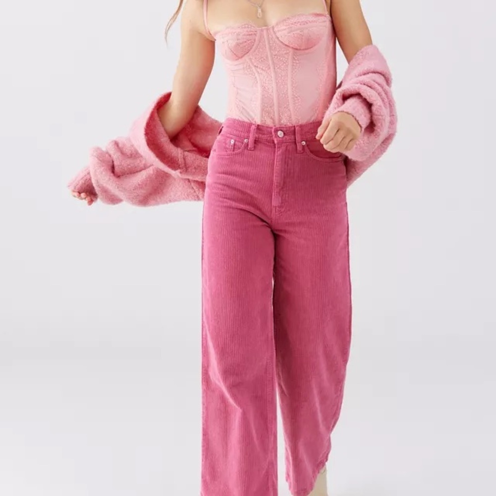 BDG pink corduroy pants
